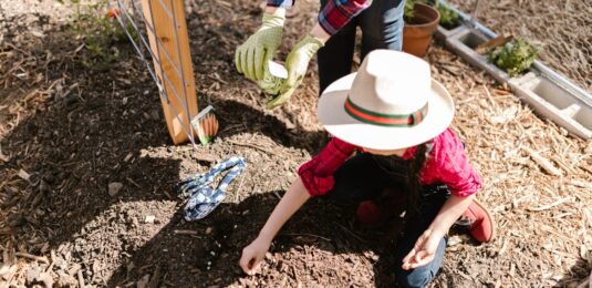 Community bulb planting day