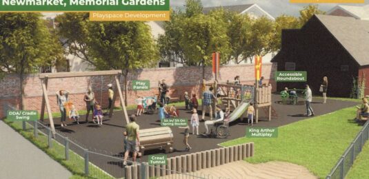 Inclusive Play Space in the Memorial Gardens
